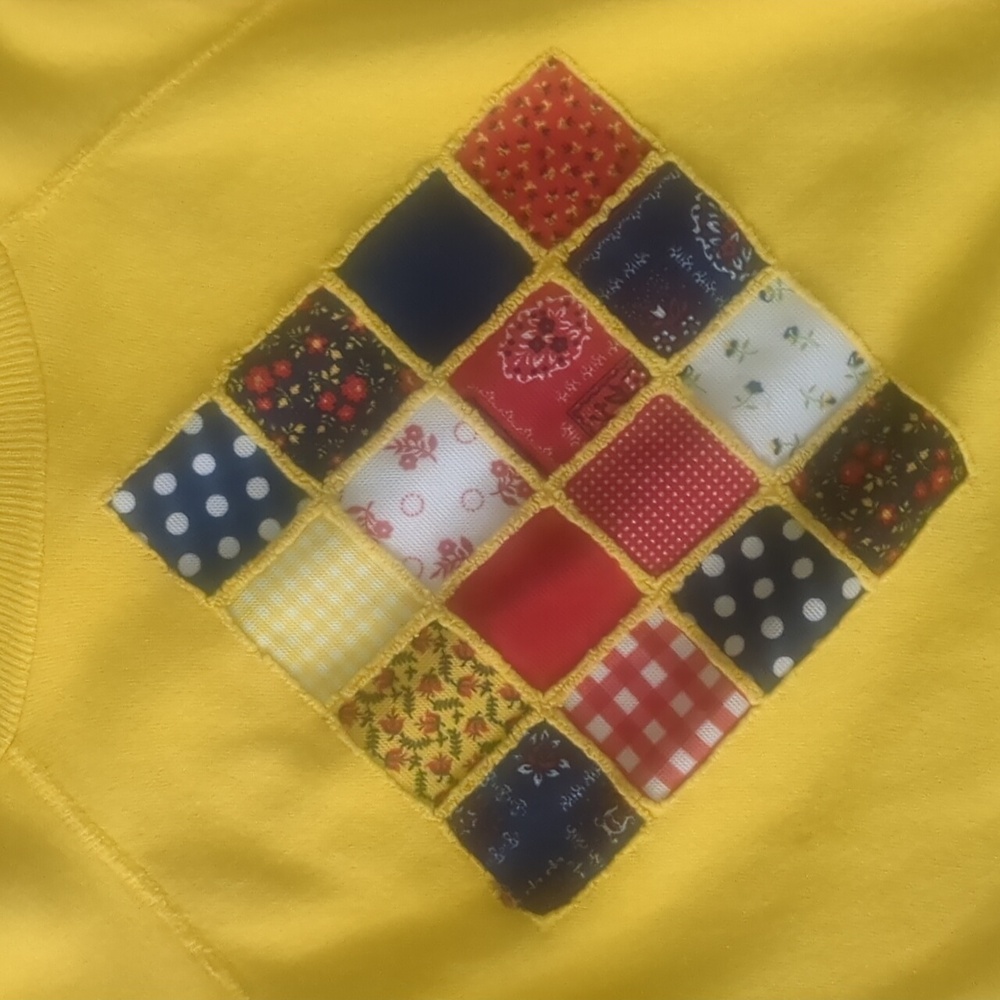Patchwork sweatshirt - Picture 4 of 4